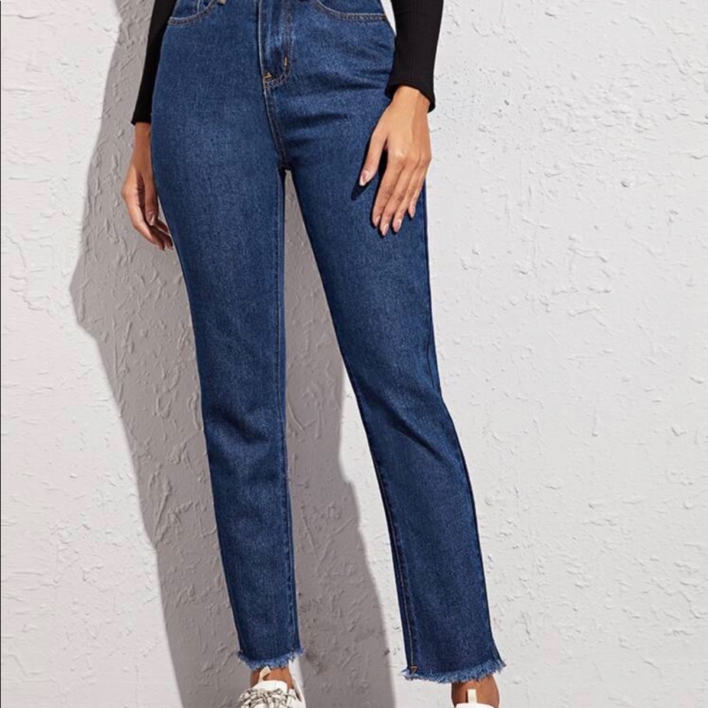SHEIN button fly jeans NEW